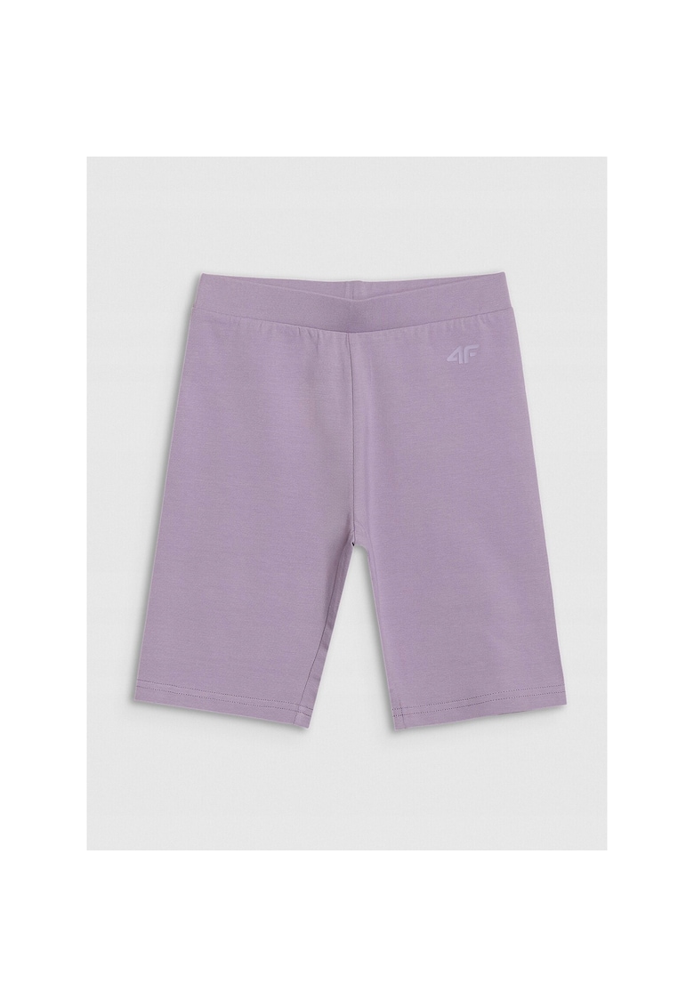 Colanti ciclism violet - slim fit - bumbac