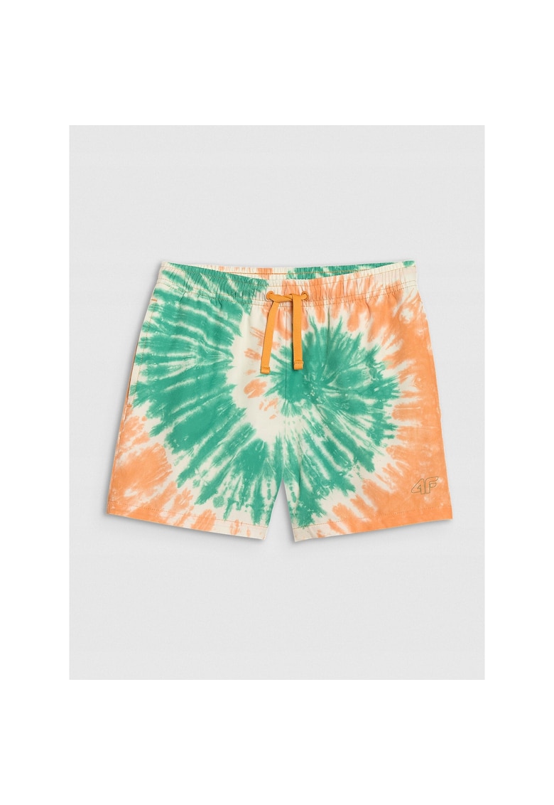 Pantaloni scurti de plaja baieti sintetic - multicolor