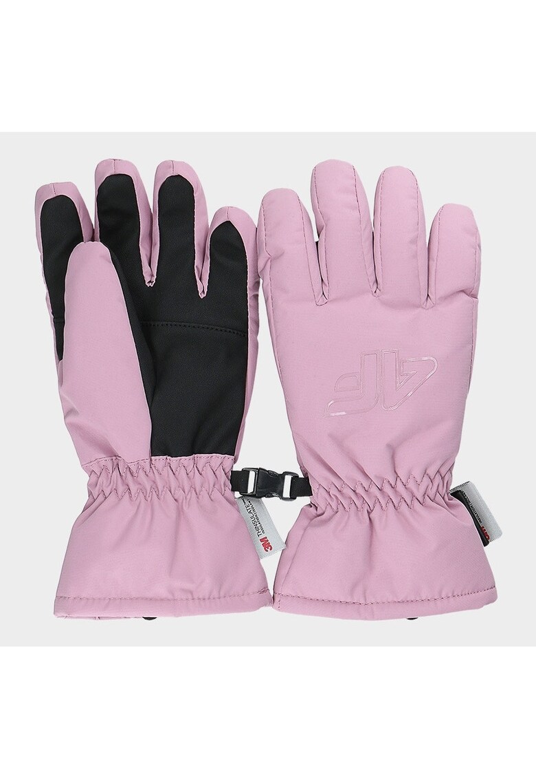 Manusi Schi Juniori Roz NeoDry Thinsulate Unisex Izolatie Termica Rezistent Apa si Vanta 5 Degete S-XL