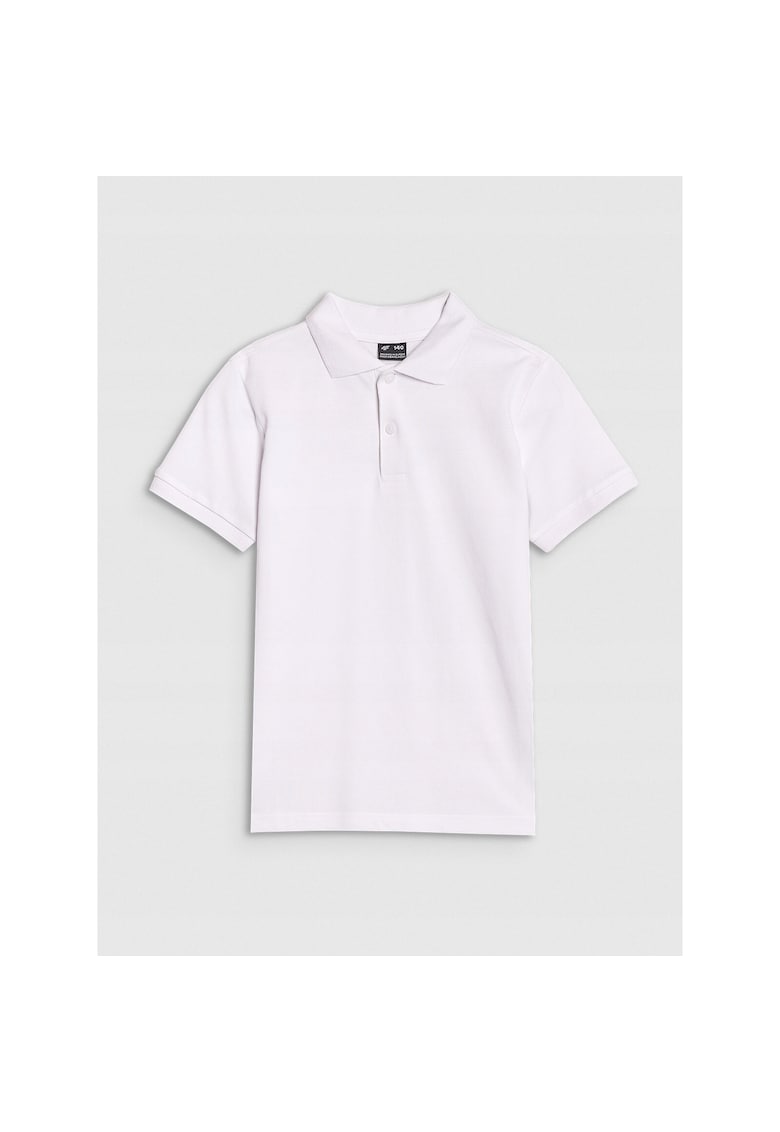 4f Tricou copii JWMM00TPTSU513-10S - 4F - Bumbac - Alb