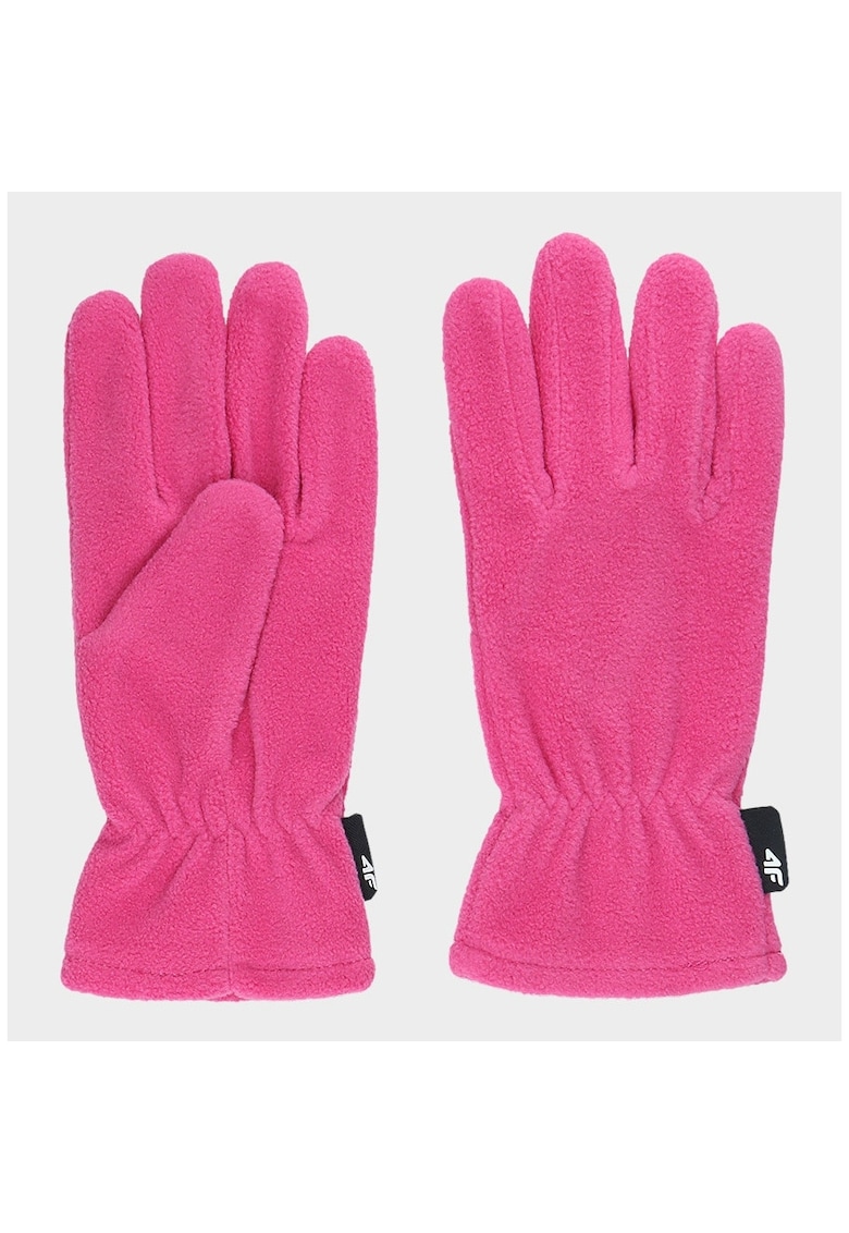 Manusi Calduroase din Polar Unisex Roz pentru Copii - Microfleece - L/XL