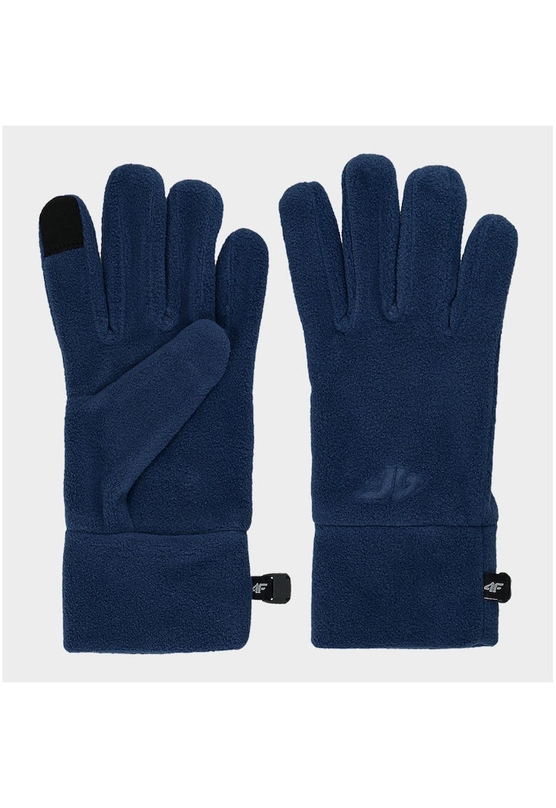 Manusi Iarna Polar Unisex Bleumarin - Touch Screen - Junior - Microfleece Calduros - Marimi