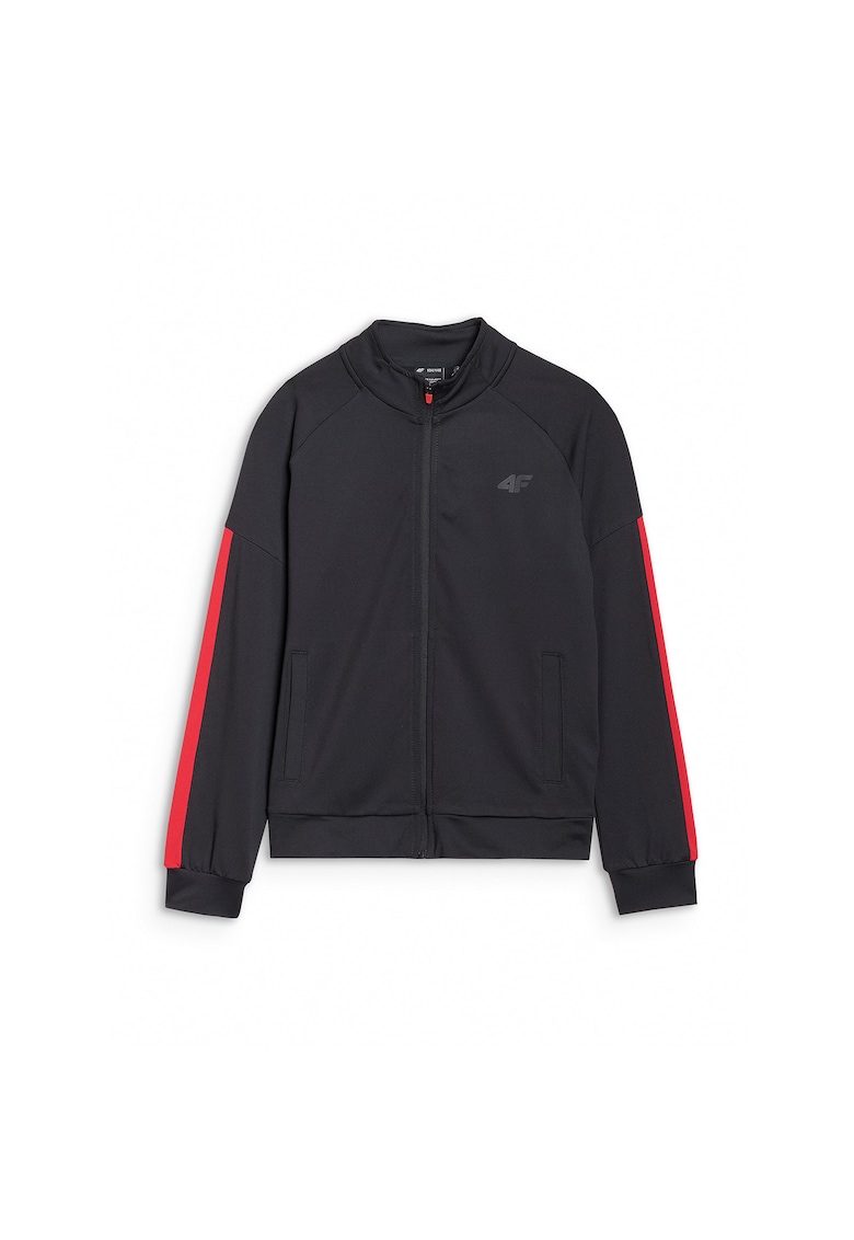 Jacheta sport copii - Sintetic/Elastan - Negru