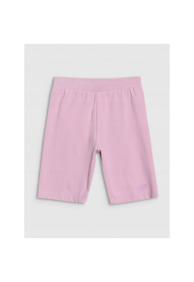 Colanti ciclism fete slim fit - roz - 95% bumbac - sezon primavara-vara