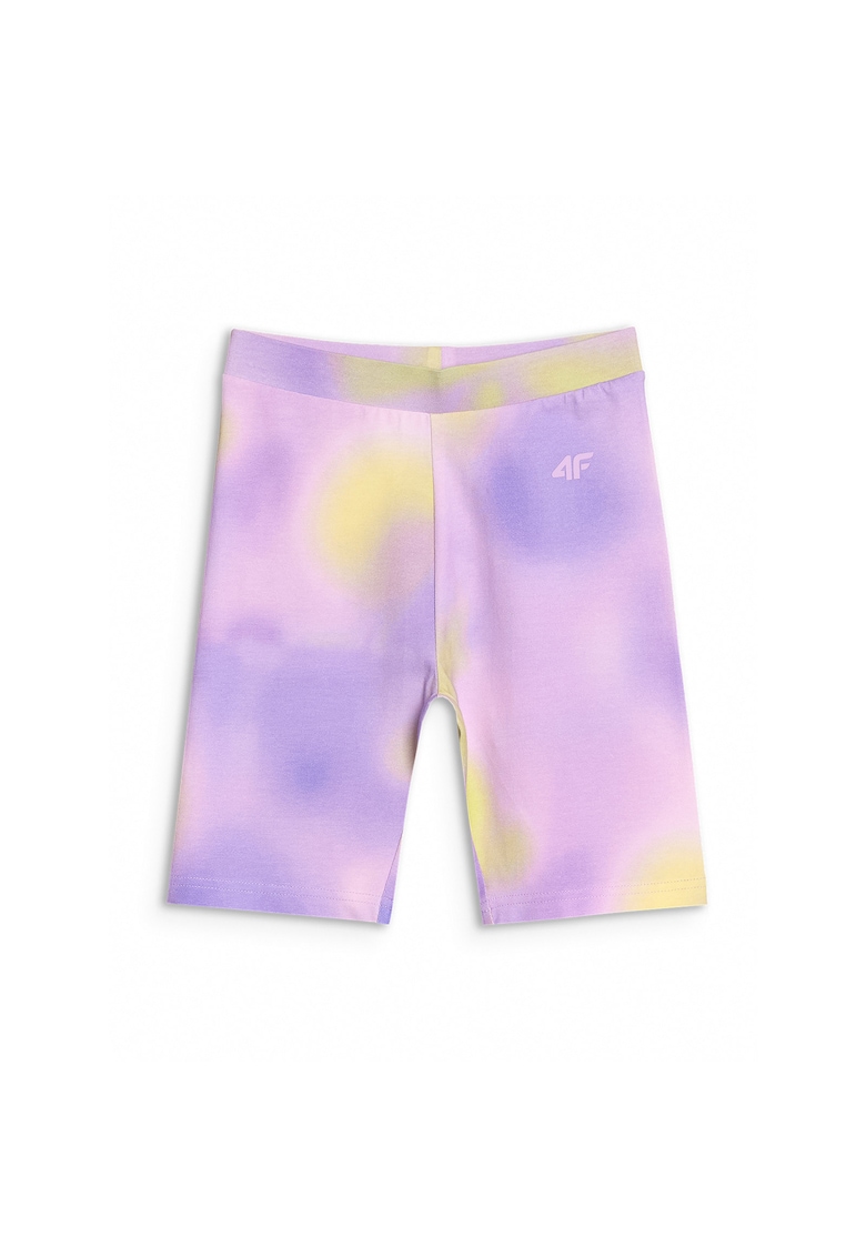 Colanti ciclism fete violet - tricotati - textil