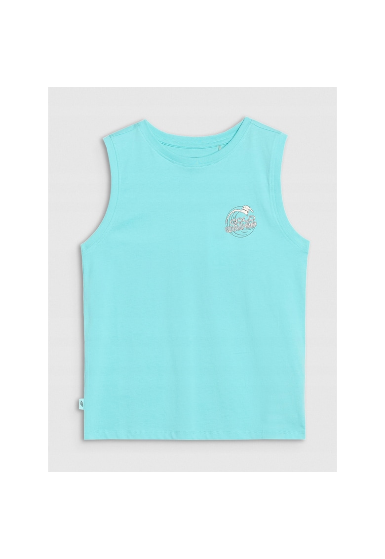 Maiou baieti JWSS25TSLEM162 - 4F - Bumbac - Turcoaz Maiou baieti JWSS25TSLEM162 - 4F - Bumbac - Turcoaz