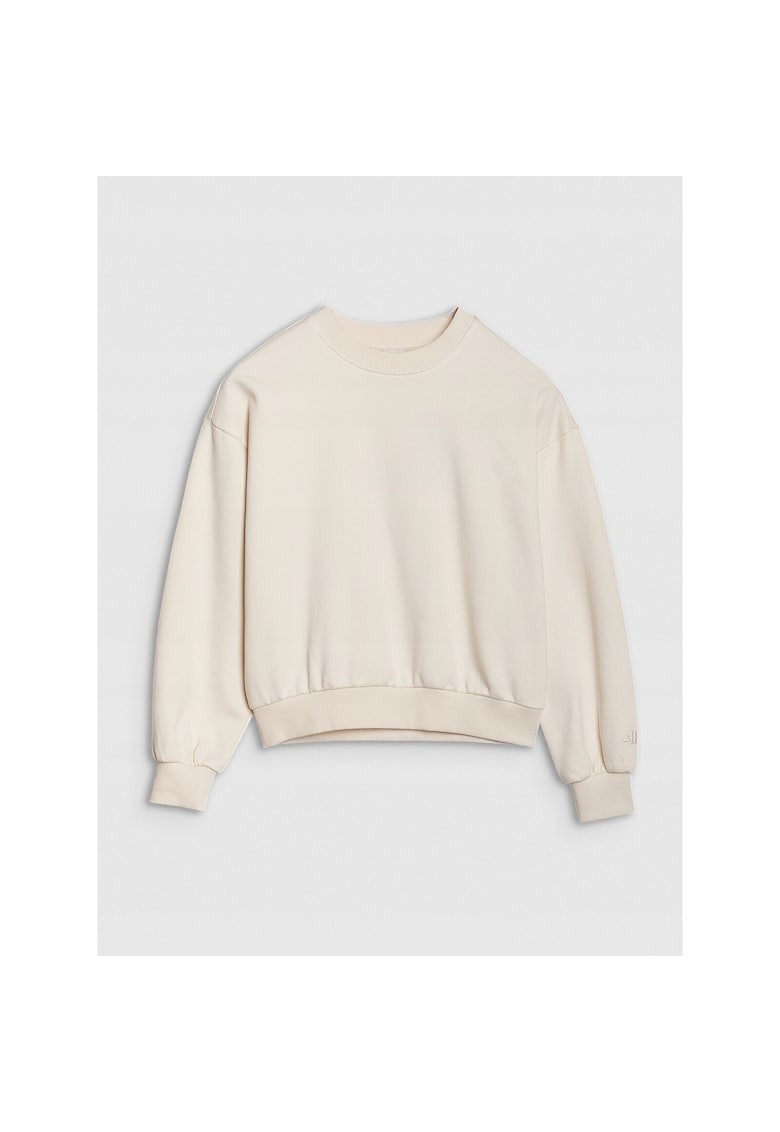 Hanorac pentru fete - 80%Bumbac/20%Poliester - Bej