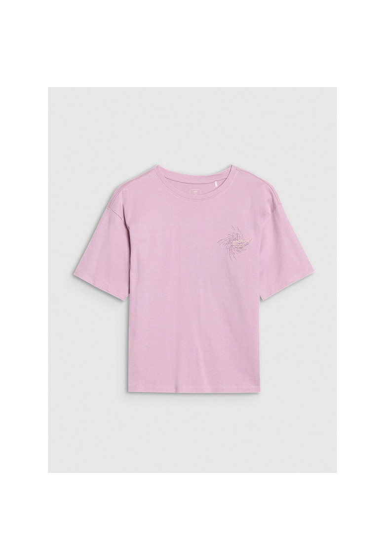 Tricou Oversize Bumbac - Violet