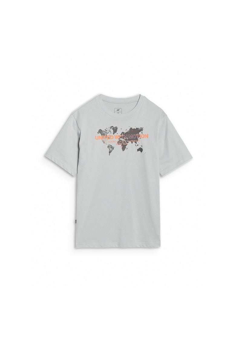 Tricou pentru baieti Bumbac - Gri - Gri