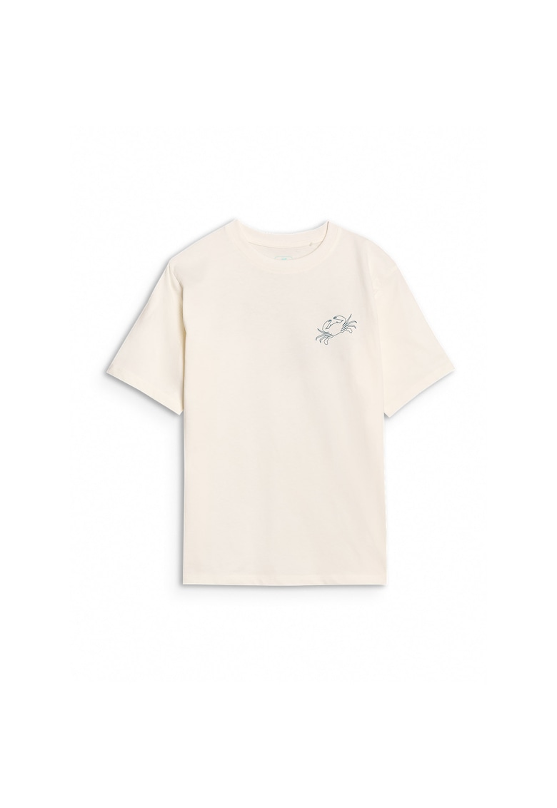 Tricou alb pentru băieți - Alb