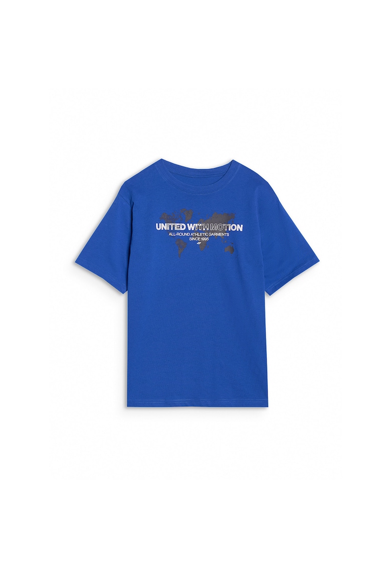 Tricou baieti JWSS25TTSHM1880-36S - 4F - Bumbac - Albastru