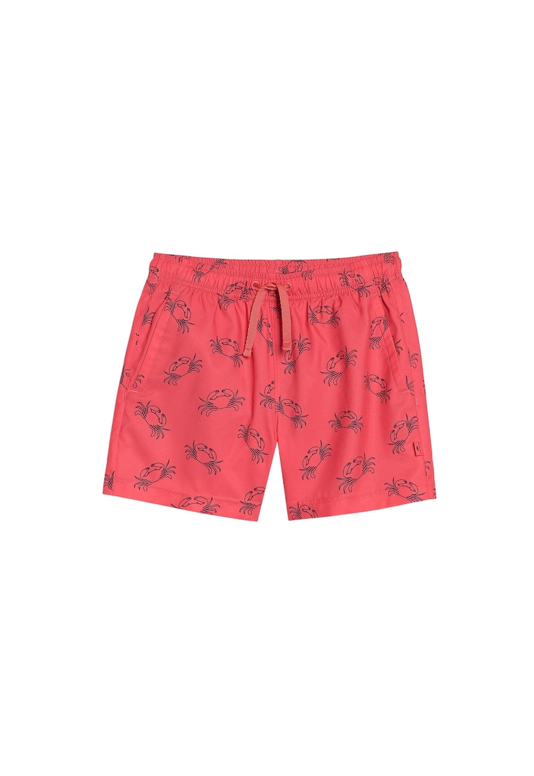 Pantaloni scurti de surf pentru baieti rosii