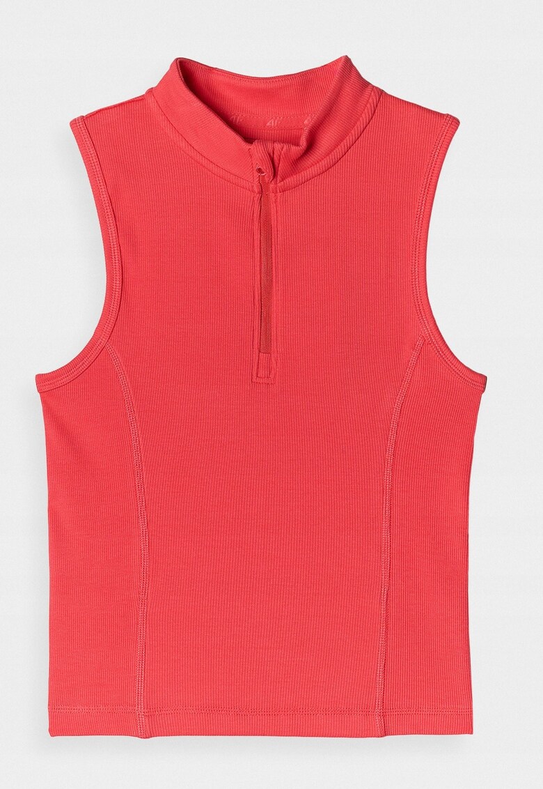 Top Sportstyle Femei Slim Fit - Bumbac Rosu - AW24 - Rosu