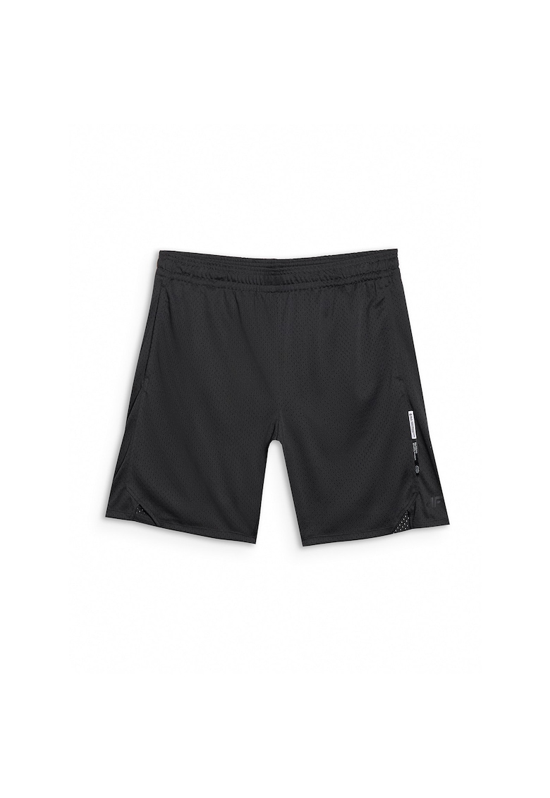 Pantaloni scurti de baschet croiala oversize - negru