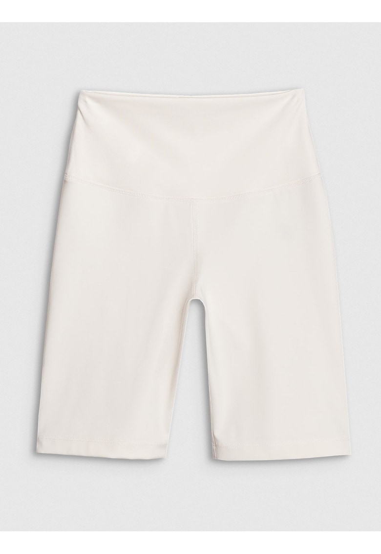 Colanti de antrenament Femei talie inalta - material sintetic elastic - ecru - tehnologie 4FDry