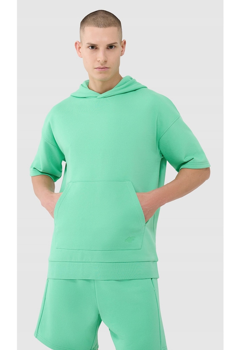Hanorac barbati - Material confortabil - Verde
