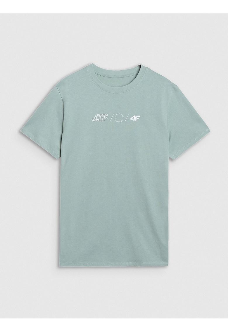 Tricou barbati turcoaz - bumbac 100 - Verde