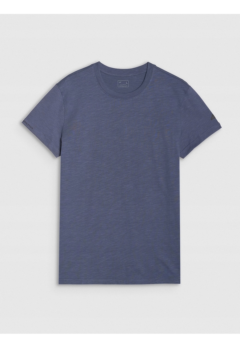 Tricou Bumbac Barbati Sportstyle Denim - Maneci Suflecate - Casual - SS25