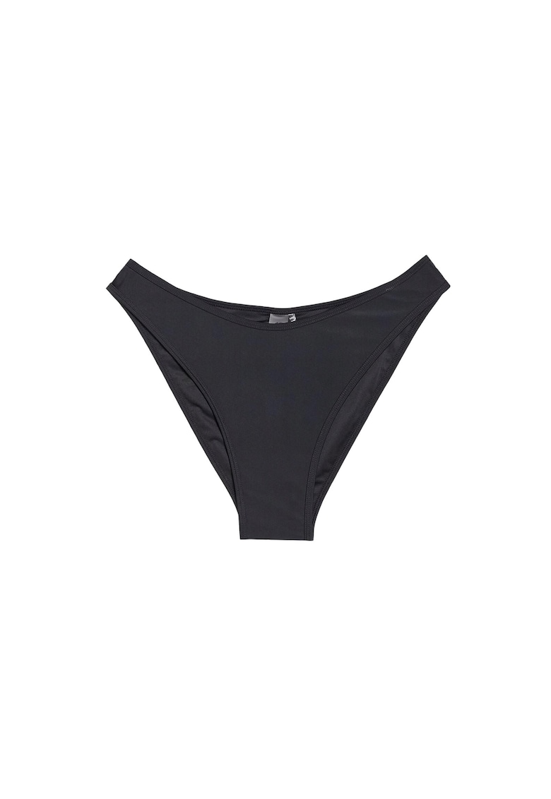 Slip de bikini  negru - material elastic - sintetic/elastan - pentru femei