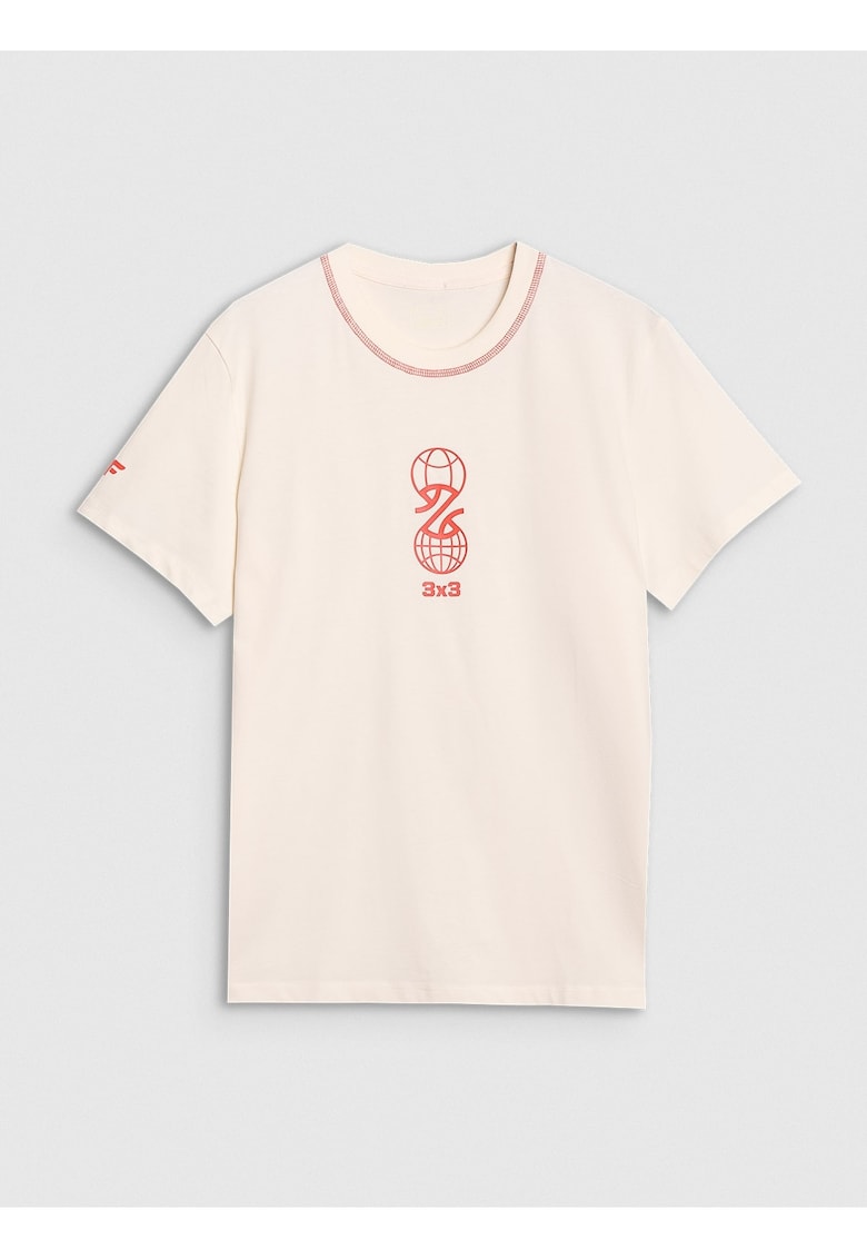 Tricou Barbati Alb - 100% Bumbac - Comfort si Durabilitate -