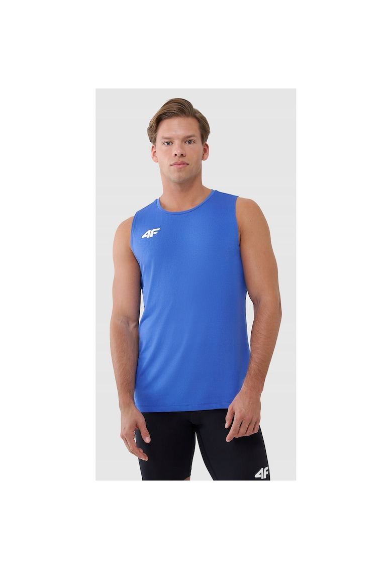 Maiou sport barbati uscare rapida - albastru - din material flexibil