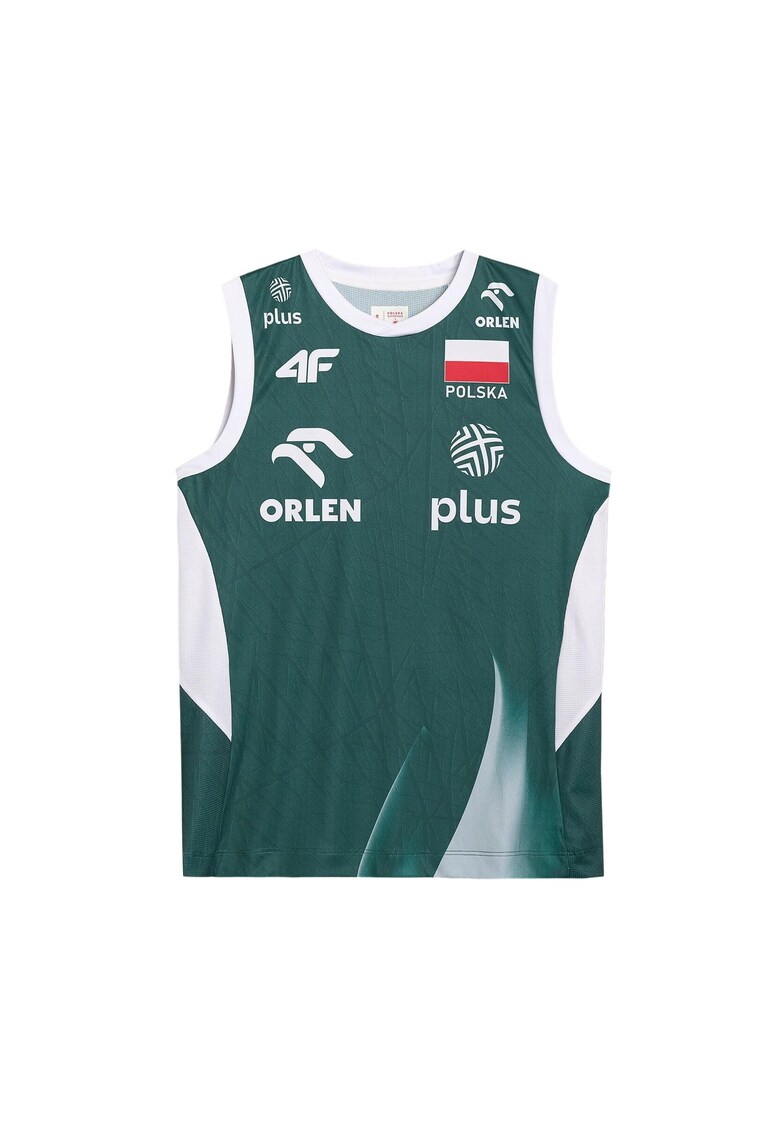 Tricou sport dama TSS25TFTSF2169-92S - 4F - Textil - Verde