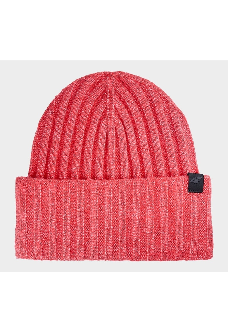 Caciula de Iarna Femei Beanie Rosu - Elastica si Confortabila - sintetic -