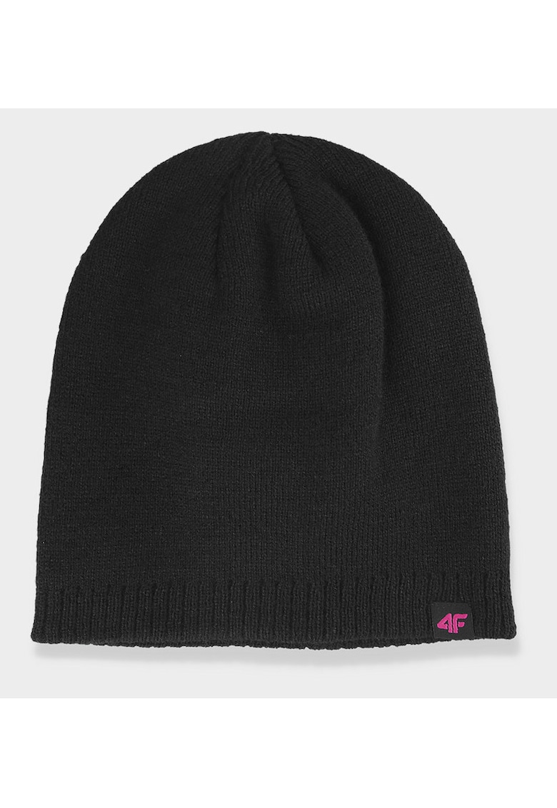 Caciula Femei Neagra Intens - Beanie - Synthetic - Universal - SPORTSTYLE -
