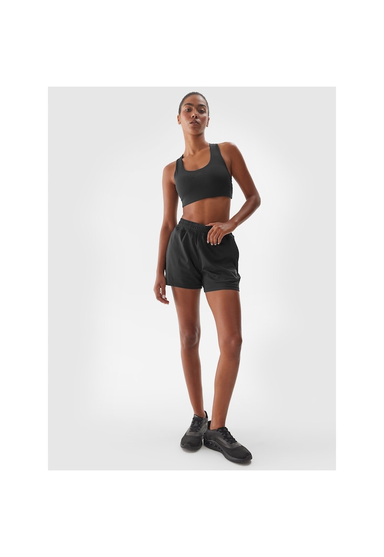 Pantaloni sport dama - ciclism - negru