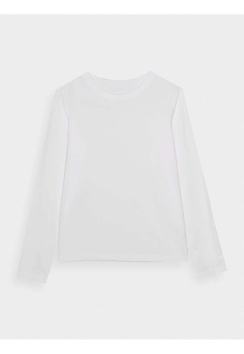 Bluza dama - Maneca lunga - Bumbac - Oversize - Alb