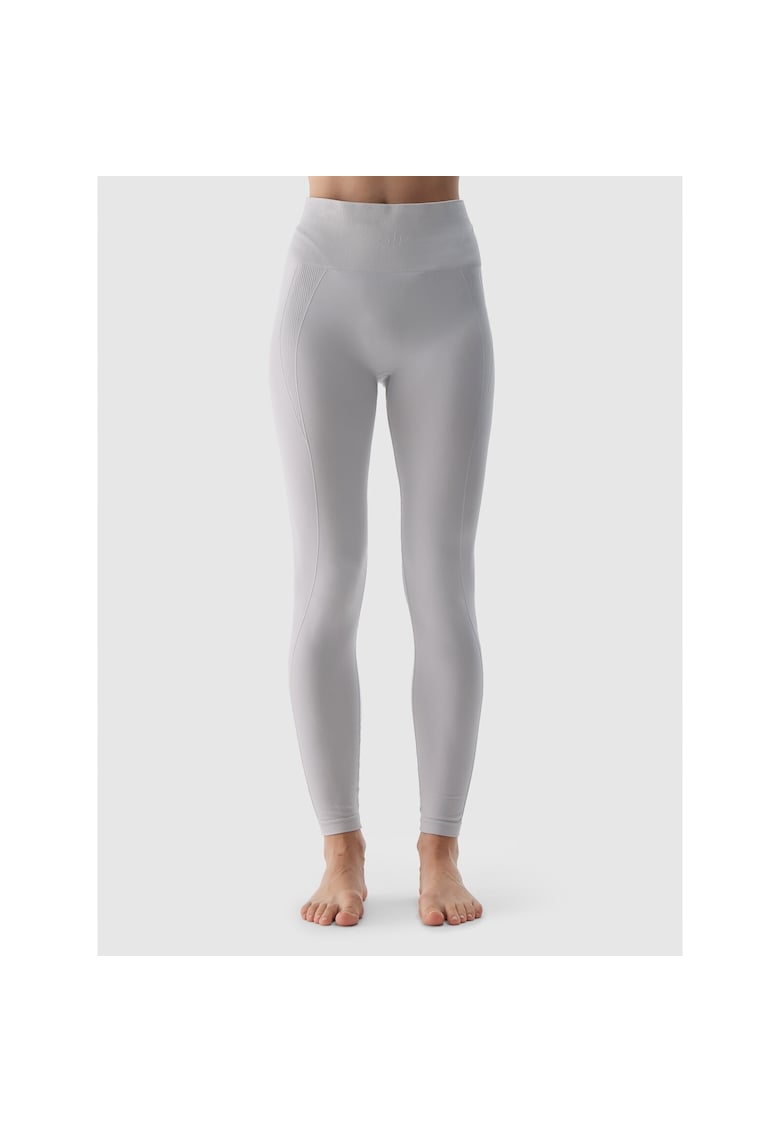 Colanti Termoactivi Femei Seamless Gri - First Layer Confortabil pentru Iarna - Ski XS-L