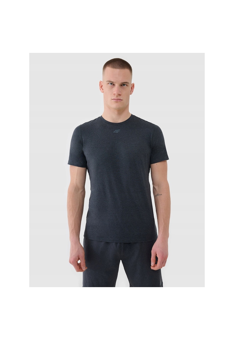4f Tricou Antrenament Barbati Antracit - 4FDry - Uscare S-3XL - Gri inchis