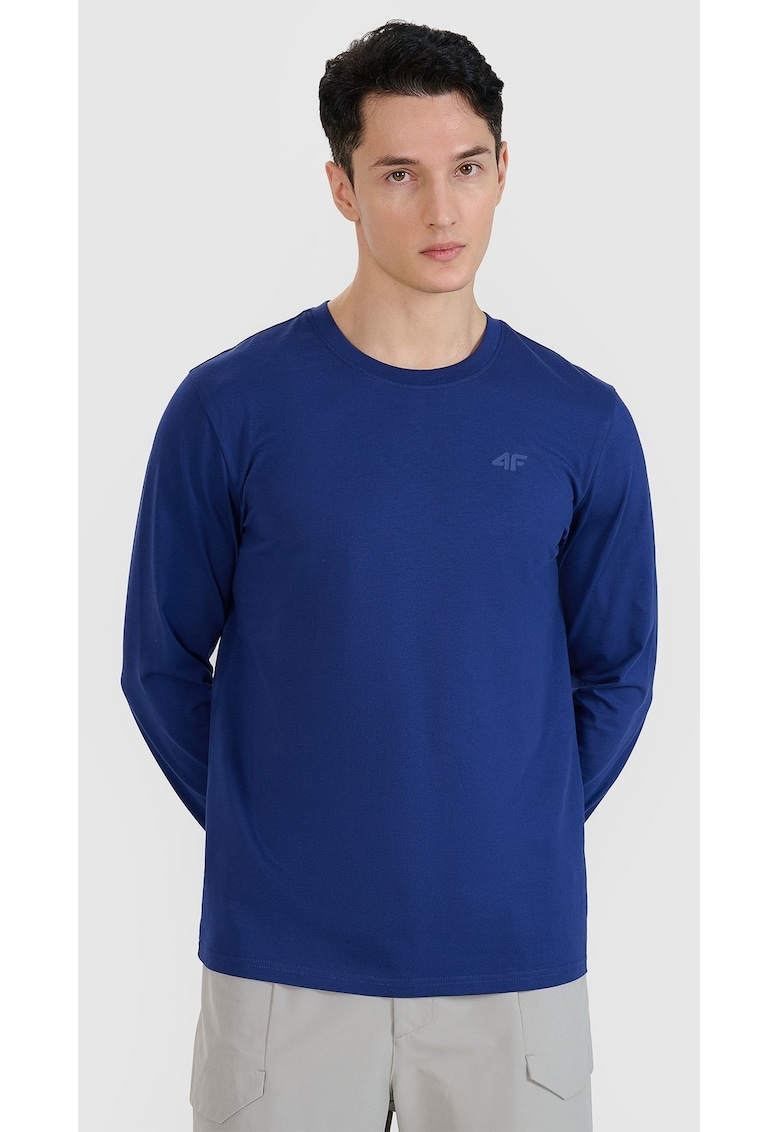 Bluza maneca lunga - bleumarin - 100% bumbac