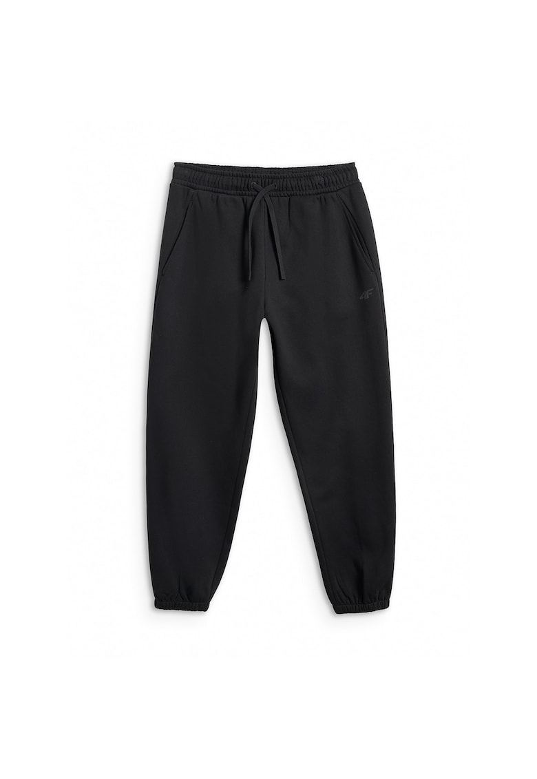 Pantaloni sport barbati - negru - bumbac