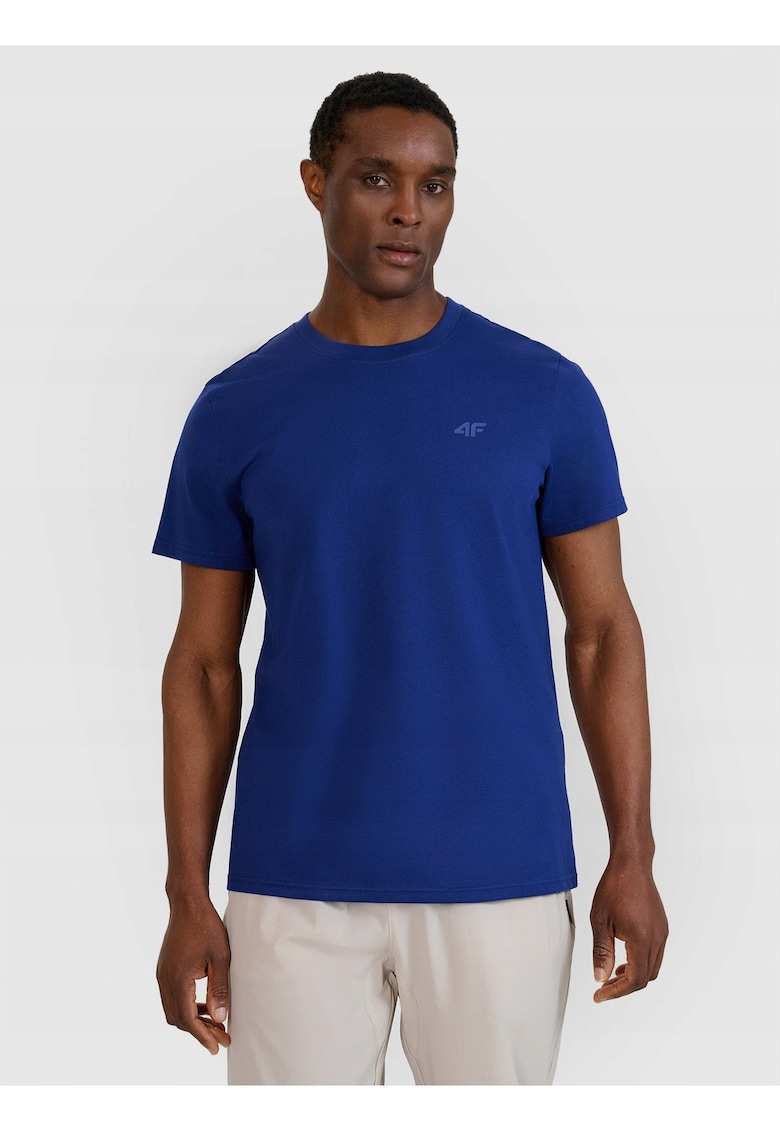 Tricou Barbati Bleumarin 100% Bumbac - Sportstyle - Regular Fit Marimi S-3XL - 160gsm