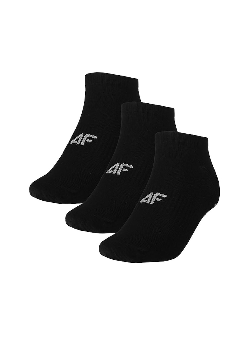 Sosete barbati WMM00USOCM378-20S - 4F - Bumbac - 3 perechi - Negru