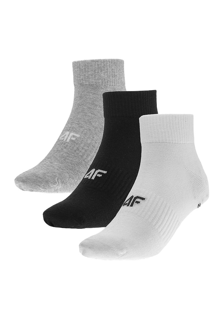 Sosete barbati WMM00USOCM379-94S - 4F - Bumbac - 3 perechi - Multicolor