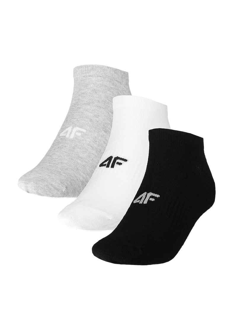 Sosete barbati WMM00USOCM378-94S - 4F - Bumbac - 3 perechi - Multicolor