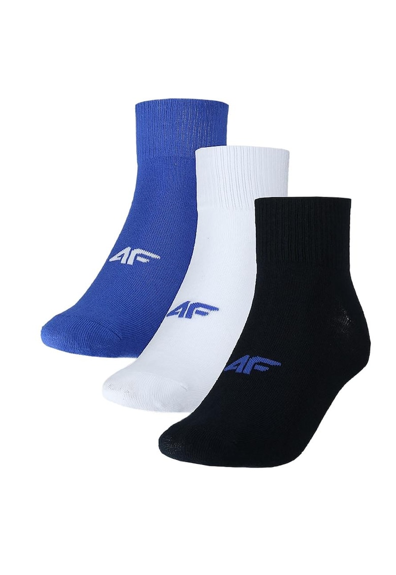 Sosete barbati WMM00USOCM379-96S - 4F - Bumbac - 3 perechi - Multicolor