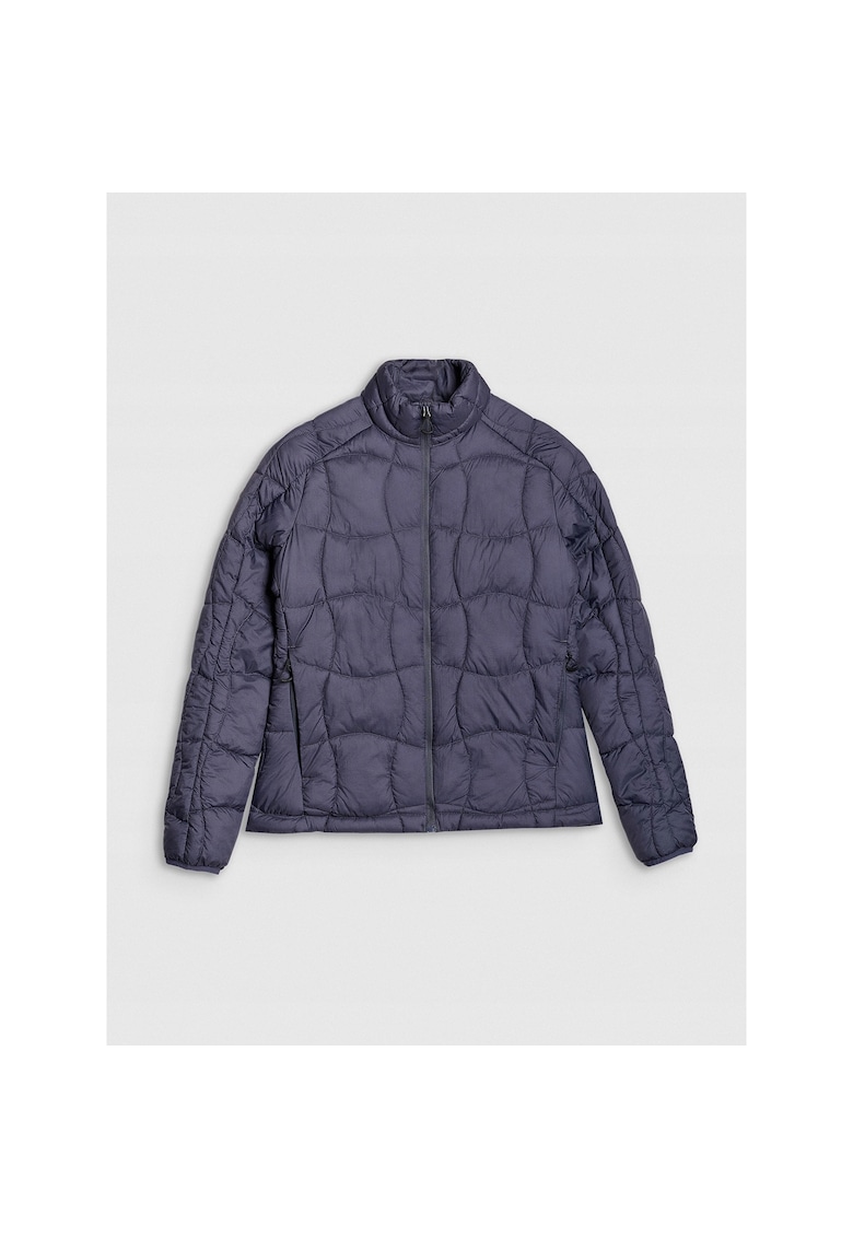 Jacheta trekking Primaloft - gri - pentru femei - usoara - hidrofoba -