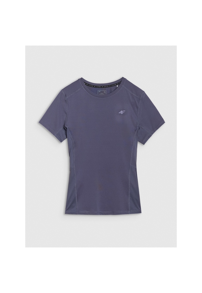 Tricou alergare dama - Textil - Gri