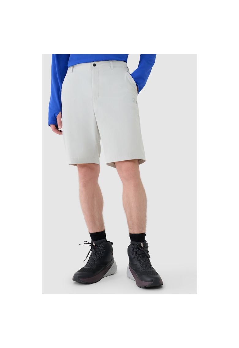 Pantaloni sport barbati uscare rapida - sintetic/elastan - gri