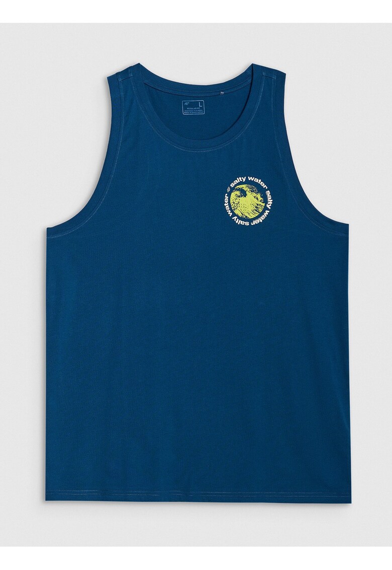 Maieu barbati -  turcoaz - bumbac Maieu barbati -  turcoaz - bumbac