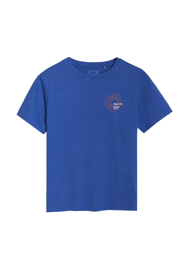 Tricou dama WSS25TTSHF1988-36S - 4F - Bumbac - Albastru