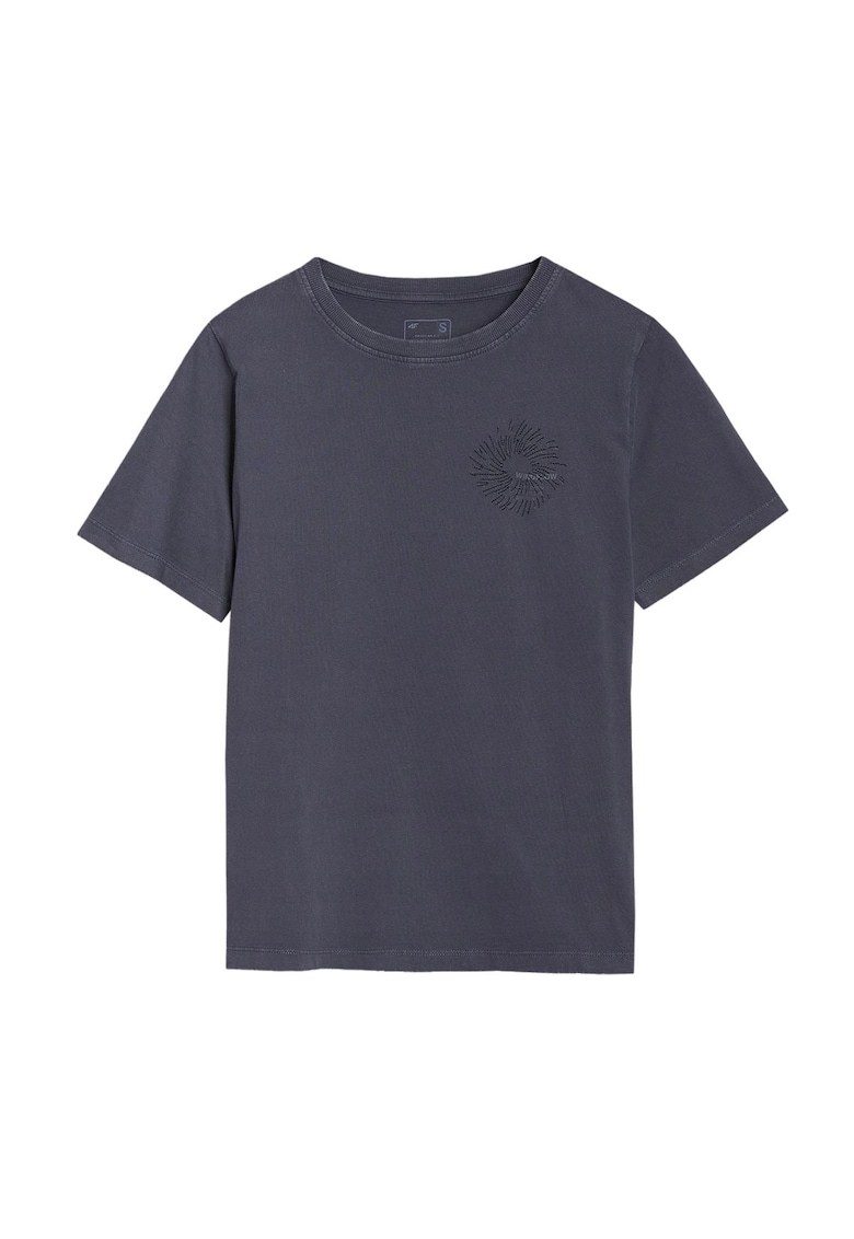 Tricou dama WSS25TTSHF1988-22S - 4F - Bumbac - Gri