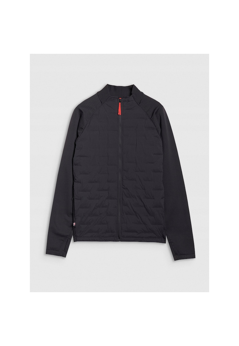 Jacheta trekking poliester - Primaloft ThermoPlume - poliester - neagra - primavara-vara