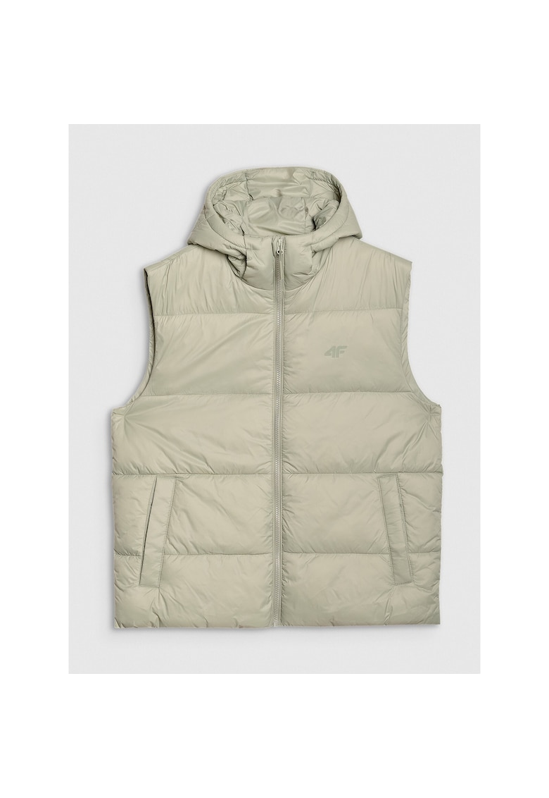 Vesta sport barbati - bej - umplutura sintetica