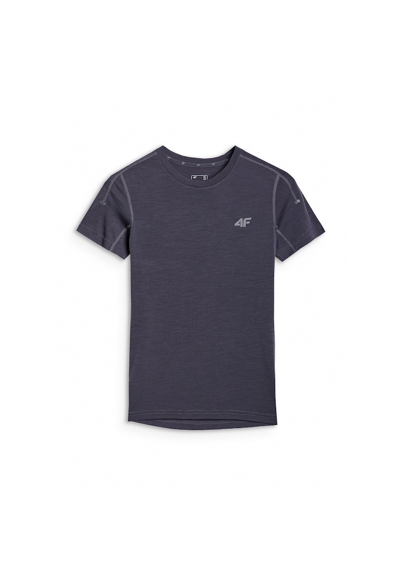 4f Tricou trekking dama - Textil - Gri
