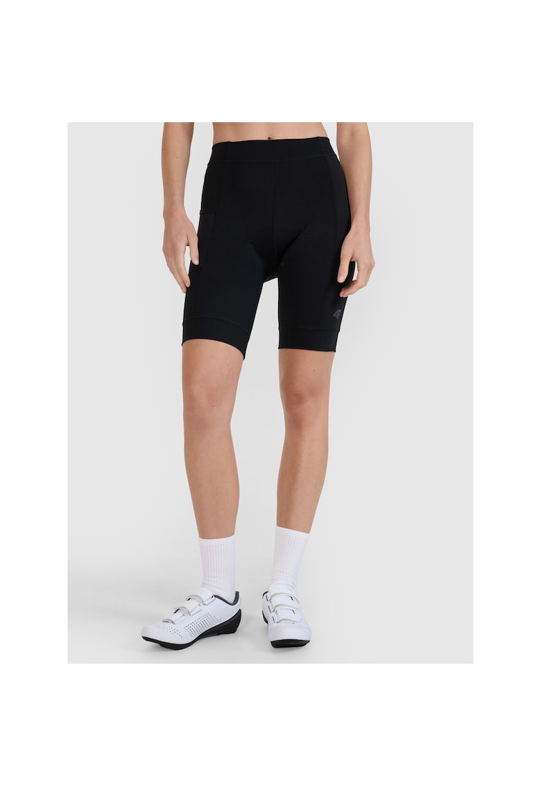Colanti scurti ciclism dama - cu insertie de gel - negru