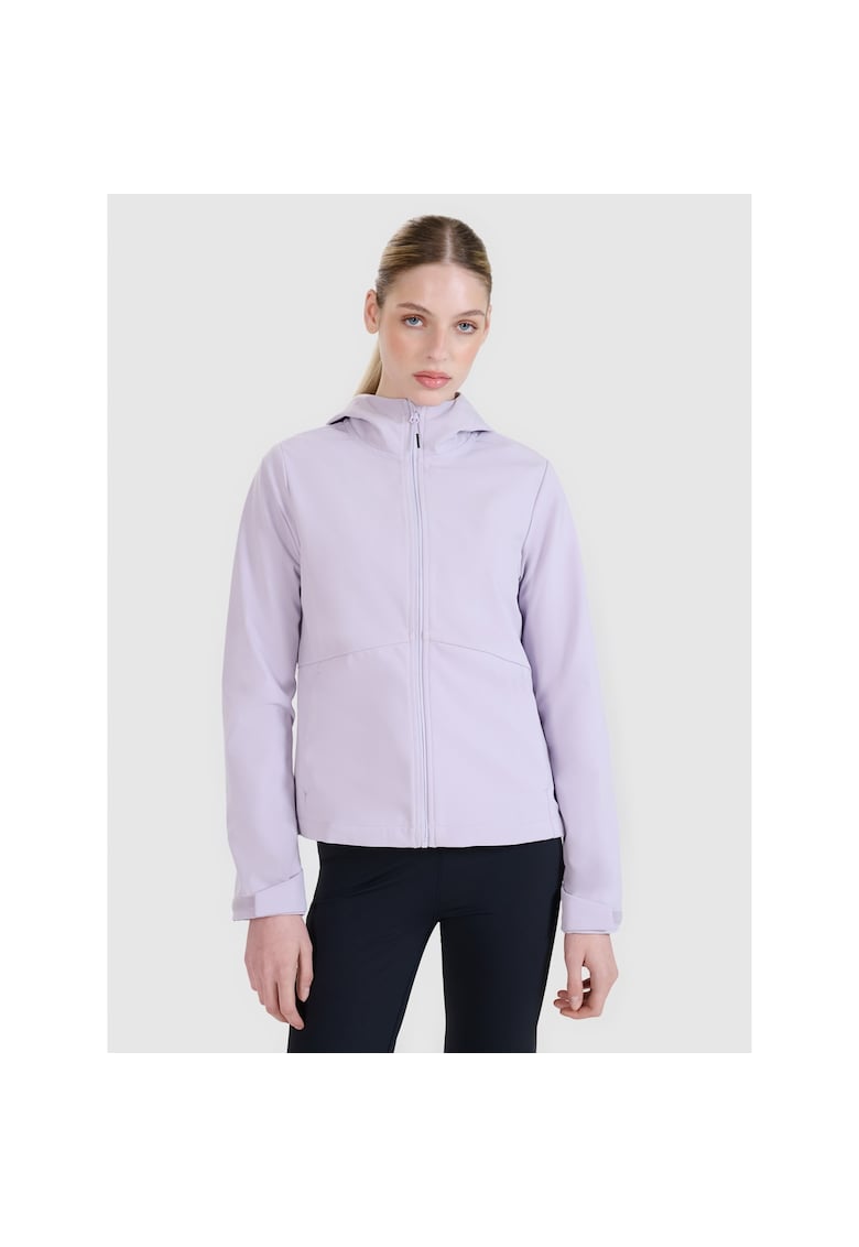 Jacheta softshell NeoDry 5000 - gluga reglabila - impermeabila - violet - pentru femei - marimea XXL